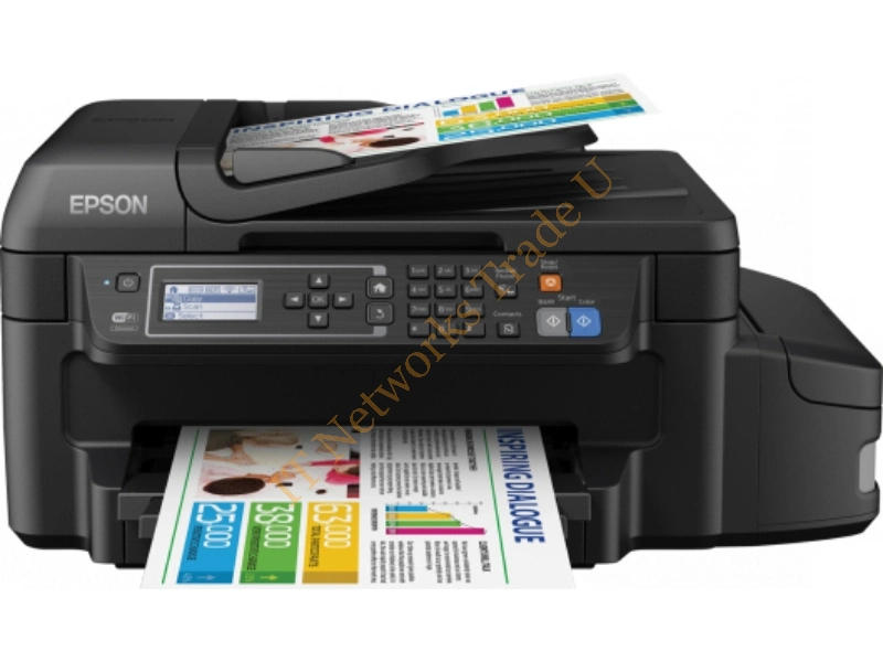 C11CE71404 - Epson EcoTank ET-4550 4800 x 1200DPI Inkjet A4 13.7ppm Wi-Fi Multifunction Printers