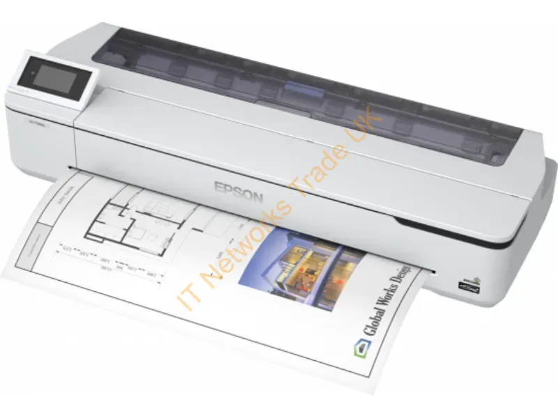 C11CF12302A1 - Epson SureColor SC-T5100N Wireless Printer (No Stand)