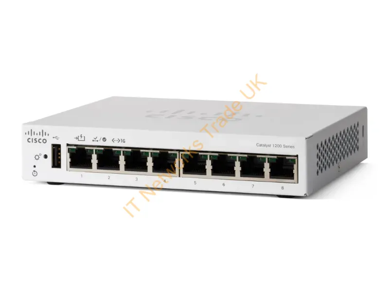 C1200-8T-D - Cisco C1200-8T-D Network Switch Managed L2/L3 Gigabit Ethernet (10/100/1000) White