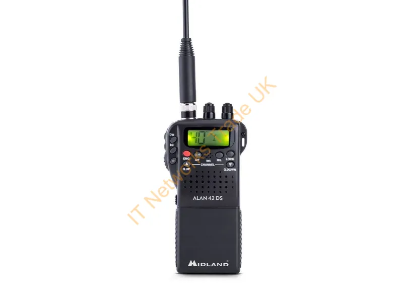 C1267 - Midland C1267 two-way radio 40 channels 26.565 27.99125 MHz Black