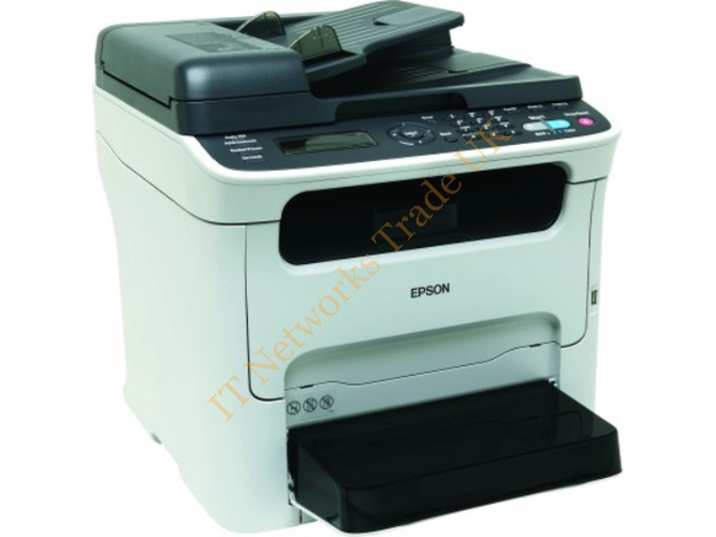C12C802631 Epson AcuLaser (1200 x 600) 20ppm (Mono) / 5ppm (Color) 200-Sheets USB 2.0 Fast Ethernet 10/100Mbps Multifunction Color Laser Printer