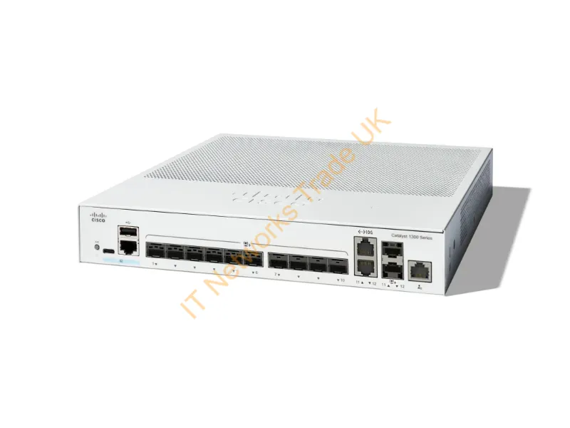 C1300-12XS - Cisco Catalyst C1300-12Xs Network Switch Managed L2/L3 Gray