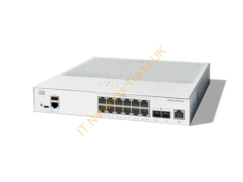 C1300-12XT-2X - Cisco Catalyst C1300-12Xt-2X Network Switch Managed L2/L3 Gray