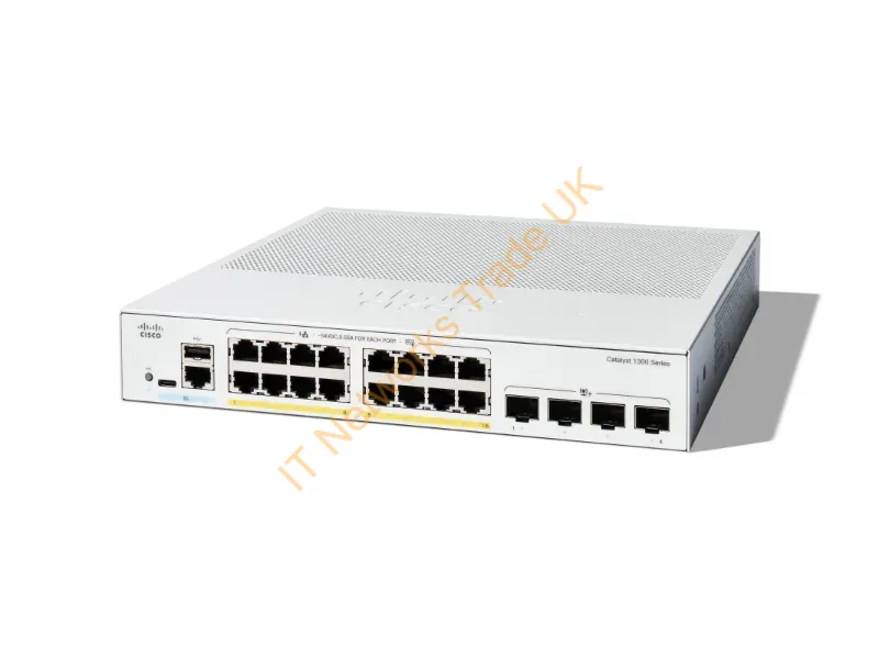 C1300-16P-4X - Cisco C1300-16P-4X Network Switch Managed L2/L3 Gigabit Ethernet (10/100/1000) White