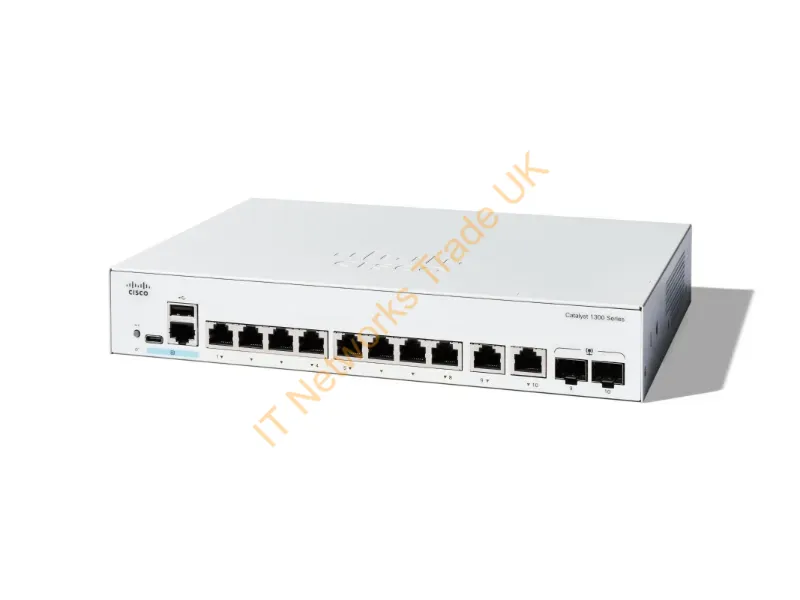C1300-8T-E-2G - Cisco Catalyst 1300 Managed L2 Gigabit Ethernet (10/100/1000) Gray