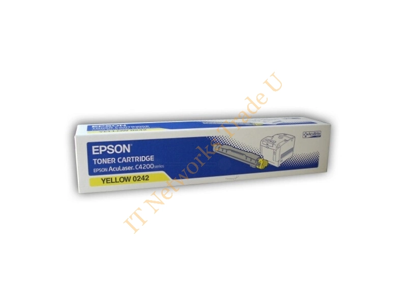 C13S050242 - Epson C13S050242 (0242) Toner yellow, 8.5K pages @ 5% coverage Accessory