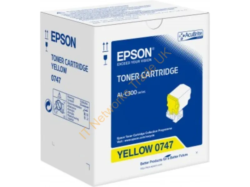 C13S050747 - Epson C13S050747 (0747) Toner yellow, 8.8K pages Accessory