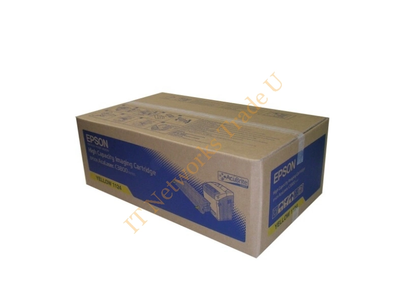 C13S051124 - Epson C13S051124 (1124) Toner yellow, 9K pages Accessory