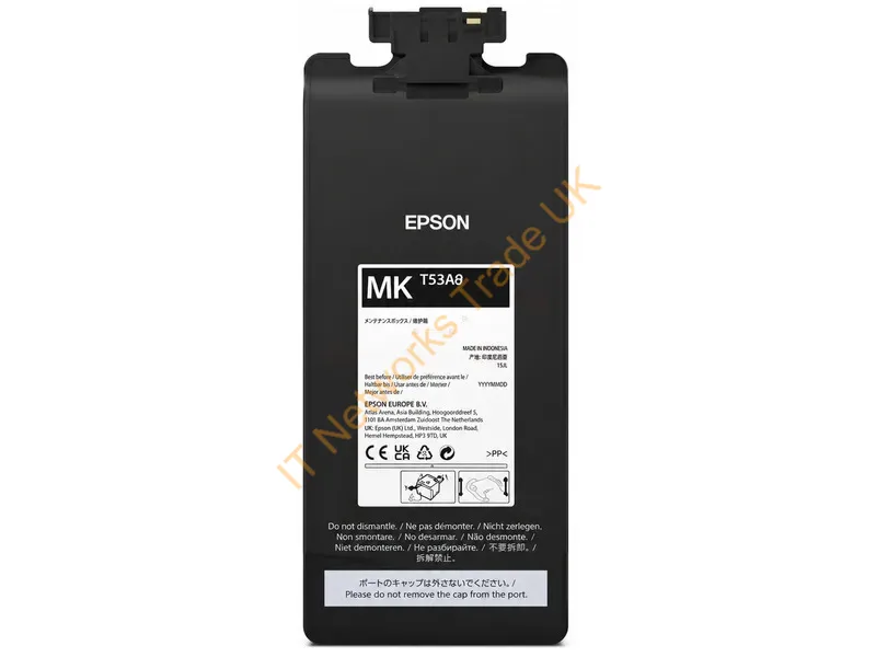 C13T53A80N - Epson C13T53A80N Ink cartridge black matt 1600ml for Epson SC-T 770