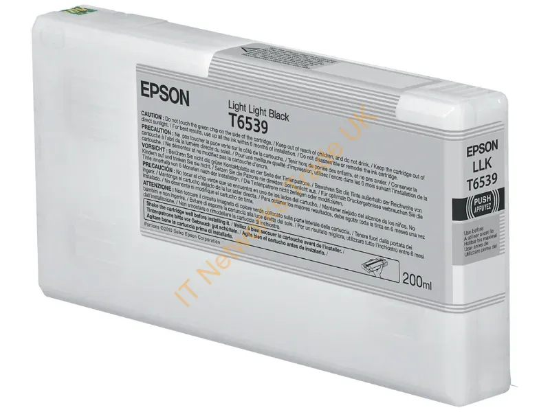 Epson C13T653900 (T6539) Ink cartridge bright bright black, 200ml Printer