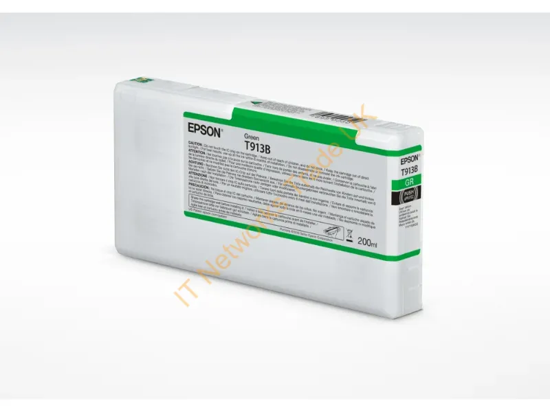 Epson C13T913B00 (T913B) Ink cartridge green, 200ml Printer