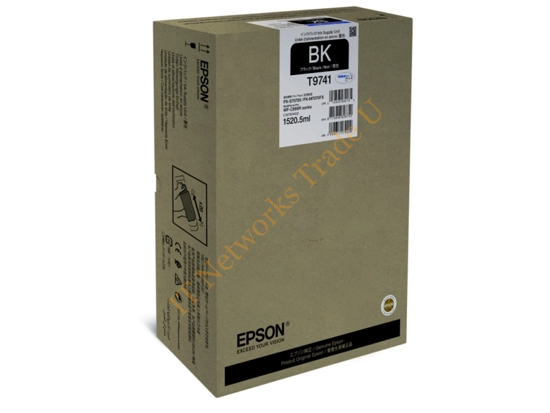 C13T974100 - Epson C13T974100 (T9741) Ink cartridge black, 86K pages, 1,521ml Printer