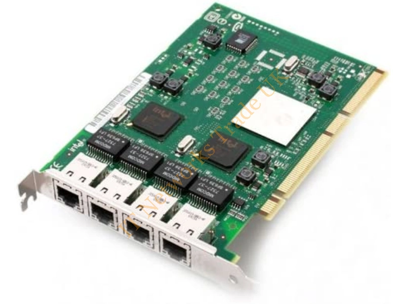 C14926-001 Intel PRO/1000 MT Quad Port RJ-45 1Gb/s 10Base-T/100Base-TX/1000Base-T Gigabit Ethernet PCI-X Server Network Adapter