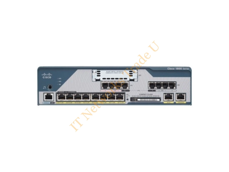 C1861E-SRST-FK9-RF Cisco REMAN 1861 8USRSRSTORCME4FXS4FXO8XPOE Router