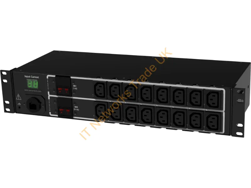 C1W16HR-2CAA5BAC - Server Technology C1W16Hr-2Caa5Bac Power Distribution Unit (Pdu) 16 Ac Outlet(S) 2U Black