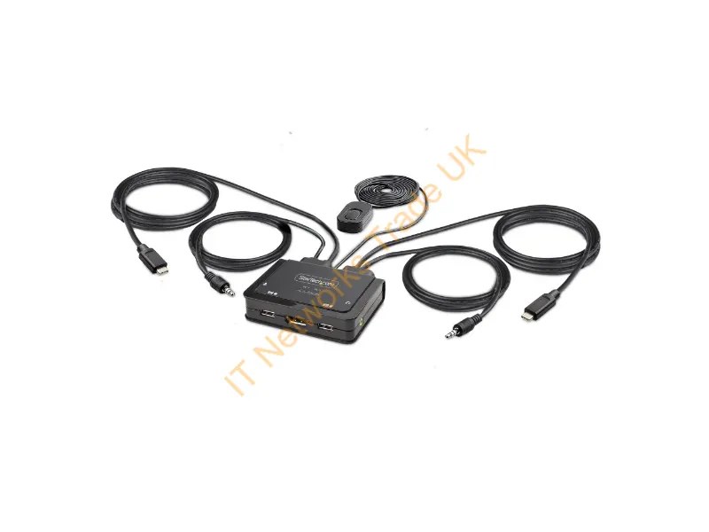 C2-D46-UC2-CBL-KVM - Startech.Com C2-D46-Uc2-Cbl-Kvm Kvm Switch Black