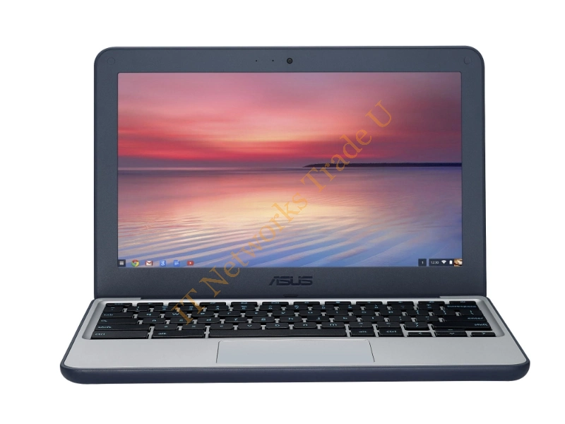 ASUS Chromebook C202SA-GJ0025-OSS 1.6GHz N3060 IntelCeleron11.6" 1366 x 768pixels Blue, Grey Chromebook Laptop System