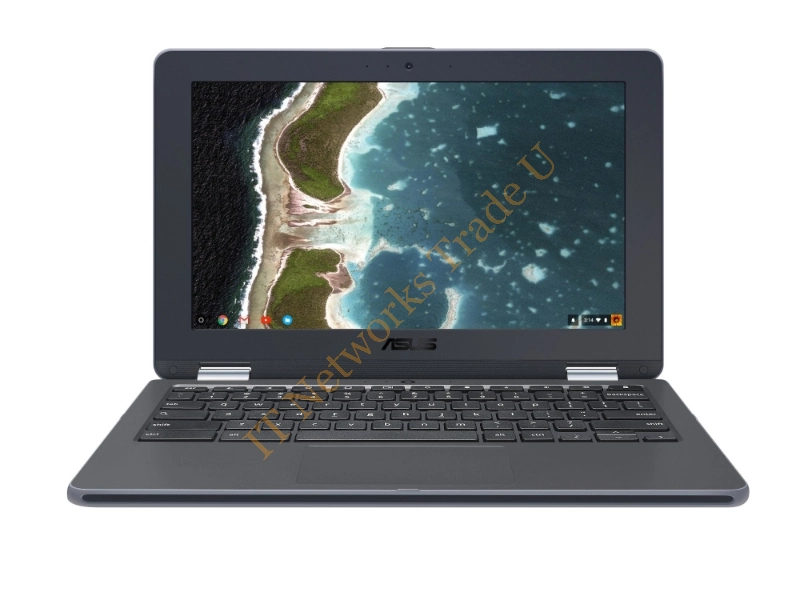 ASUS Chromebook Flip C213NA-BU0033-OSS 1.1GHz N3350 11.6" 1600 x 900pixels Touchscreen Grey Chromebook Laptop System