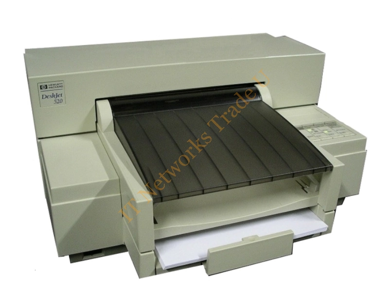 C2171A HP DeskWriter 520 100-Sheet 600 x 300 dpi 512KB RAM 120/230 V AC Power Supply Monochrome InkJet Printer