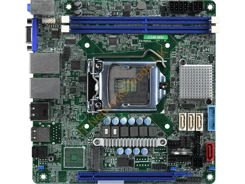 C246WSI - Asrock C246 Wsi Motherboard Intel C246 Mini Itx