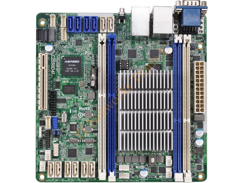 Asrock C2550D4I FBGA1283 Mini ITX server/workstation motherboard