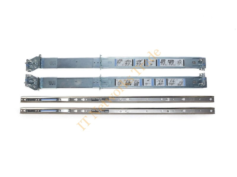 C255T Dell 2U Sliding Ready Rack Rails Kit for PowerEdge R715 R810 R815 R910 Server Server Accessory