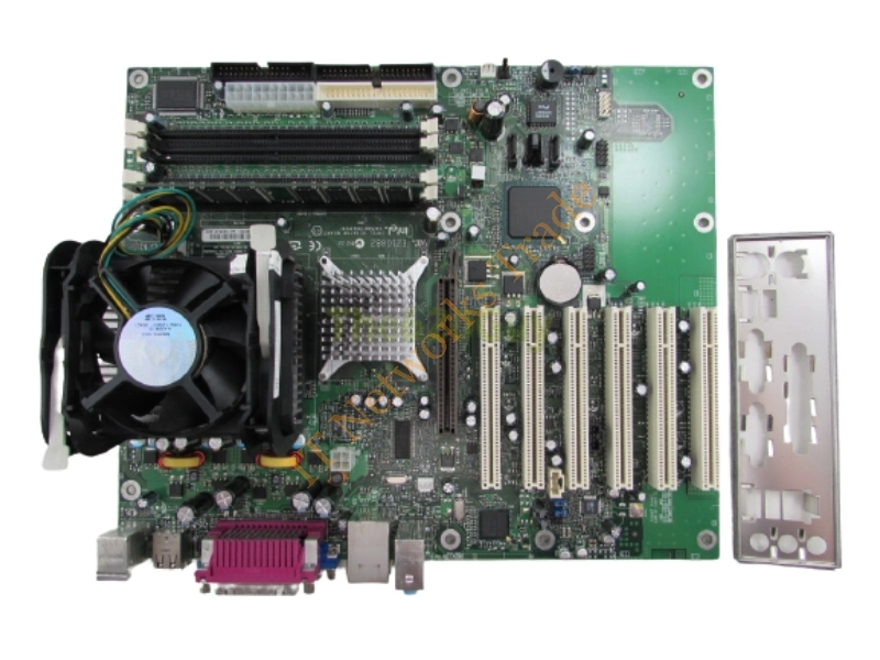 C25843-408 Intel System Board with Pentium 4 3.00GHz CPU + 512MB RAM Desktop Motherboard