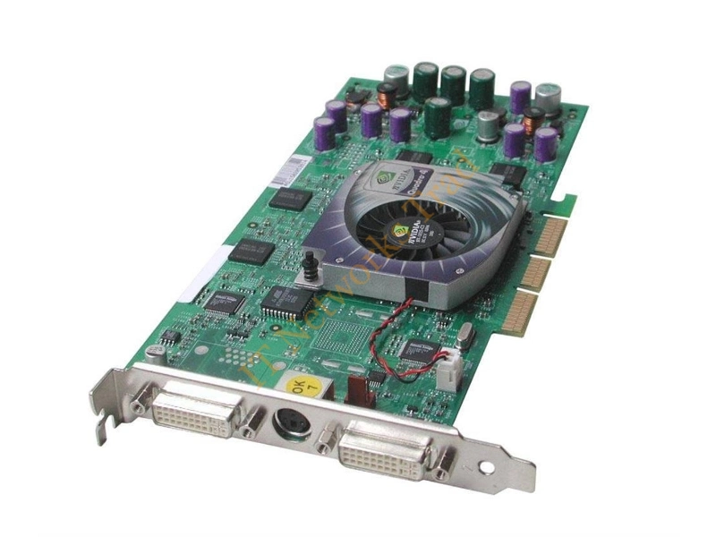 C2858 Dell 128MB Video nVidia Quadro4 900 Xgl N5gl Dual DVI Video Graphics Card