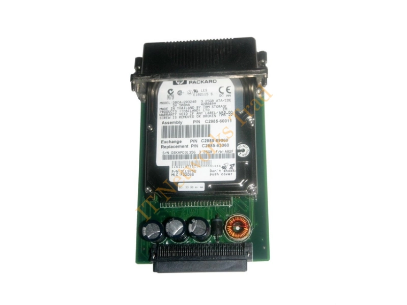 C2985-69003 HP 3.2GB 4200RPM IDE Ultra ATA-33 2.5-inch High-Performance EIO Hard Drive for LaserJet Printers Internal HDD