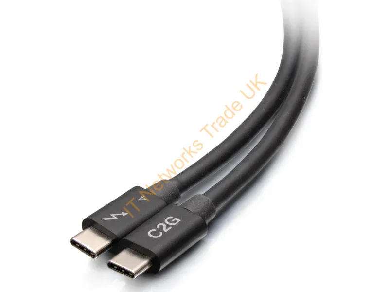 C2G28887 - C2G 6ft (2m) Thunderbolt� 4 USB-C� Active Cable (40Gbps)