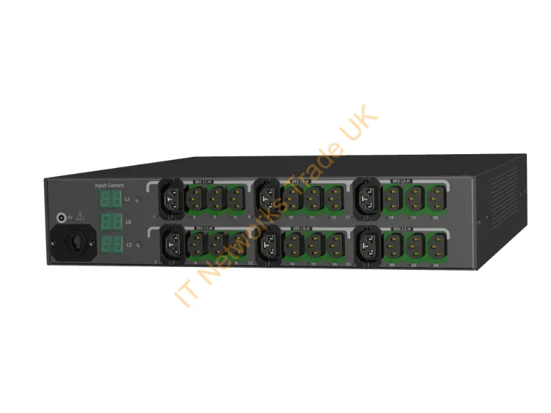C2WG24SN-4NJN5D6 - Server Technology C2Wg24Sn-4Njn5D6 Power Distribution Unit (Pdu) 24 Ac Outlet(S) 2U Black, Green