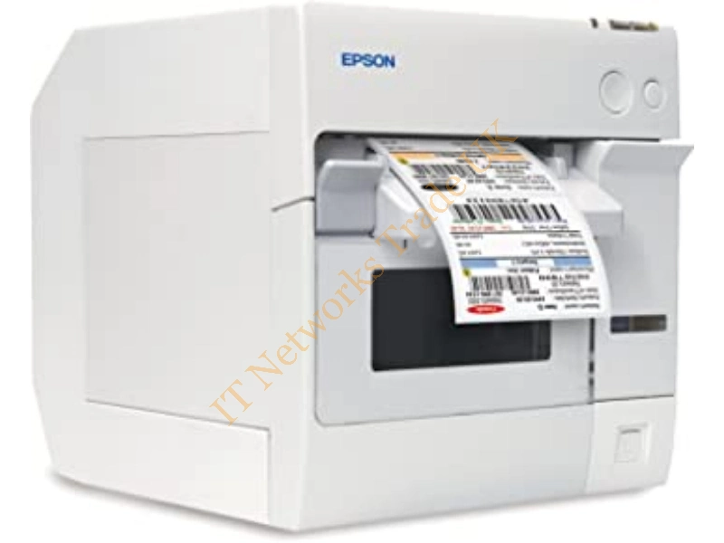 C31CA26011 Epson SecurColor TM-C3400 Inkjet PrinterColor Desktop Label Print 93.98 mm/s Color 720 x 360 dpi USB