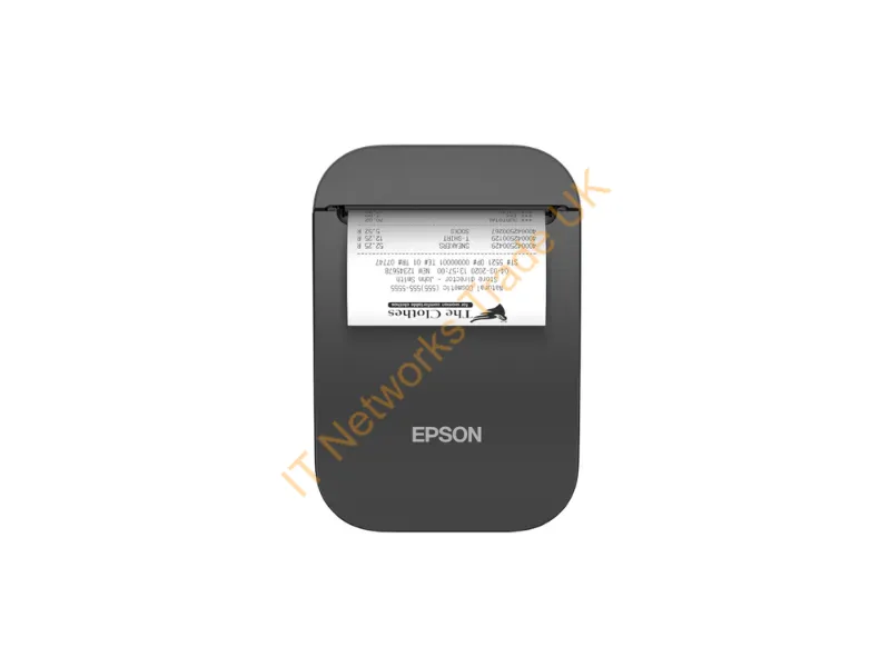 C31CK00131 - Epson TM-P80II (131): Mobile Receipt, Autocutter, Wi-Fi, USB-C, Black, WE/CEE