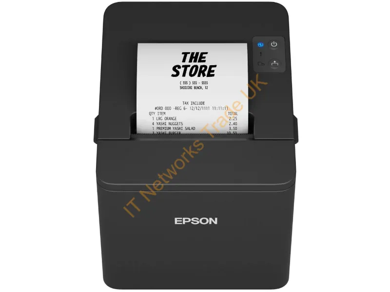 C31CL47102 - Epson TM-T20IV(102):USB+Serial+Ether, PS, Blk, EU, RS-232