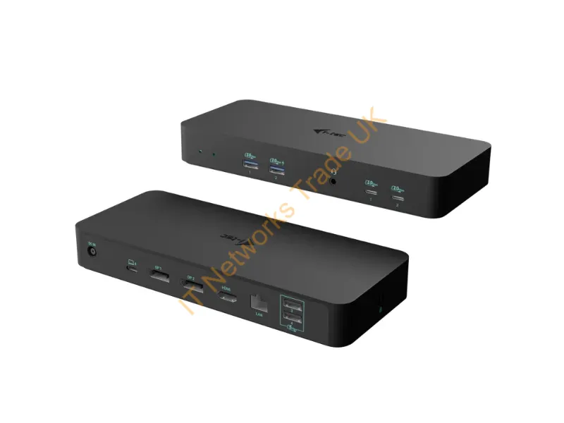 C31INTGTRI4KDOCPD - i-tec USB-C Intelligent Triple Display Docking Station + Power Delivery 100W