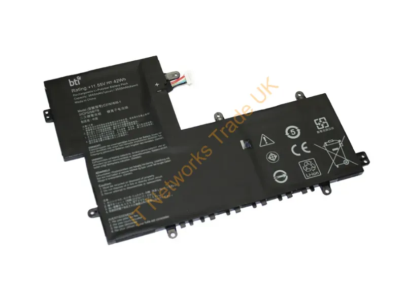 C31N1836-BTI - Bti C31N1836- Industrial Rechargeable Battery Lithium-Ion (Li-Ion) 3640 Mah 11.5 V