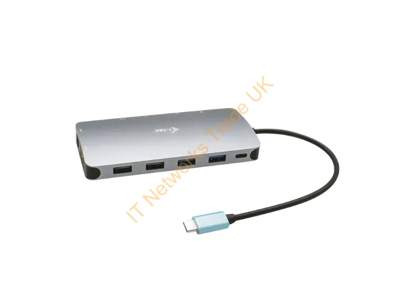 C31NANODOCKPROPD - i-tec Metal USB-C Nano 3x Display Docking Station + Power Delivery 100 W