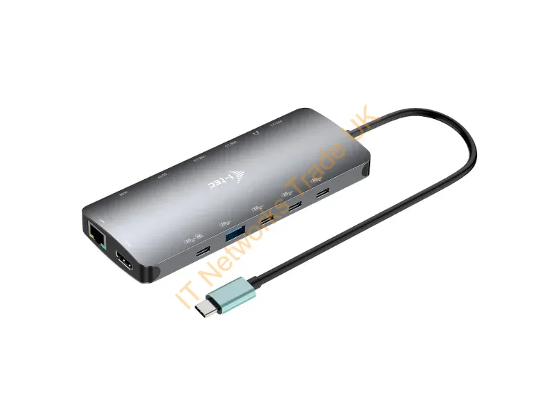 C31NANOTRIPLEDOCKPD - i-tec Metal USB-C Nano 3x Display Dock, 2x HDMI 1x USB-C video + Power Delivery 140W