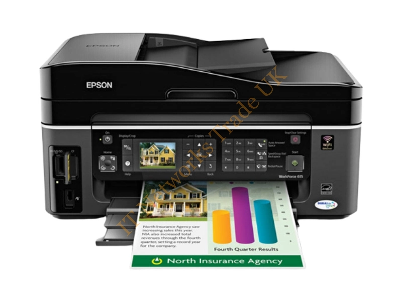 C363B Epson WorkForce 615 All-in-One Color Inkjet Printer