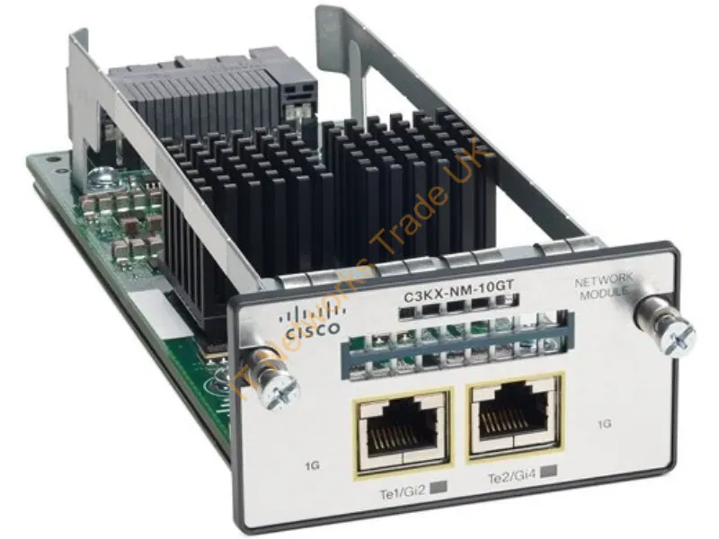 Cisco Expansion module 10Gb Ethernet x 2 for Catalyst 3560X-24, 3560X-48, 3750X-12, 3750X-24, 3750X-48 Switch Module