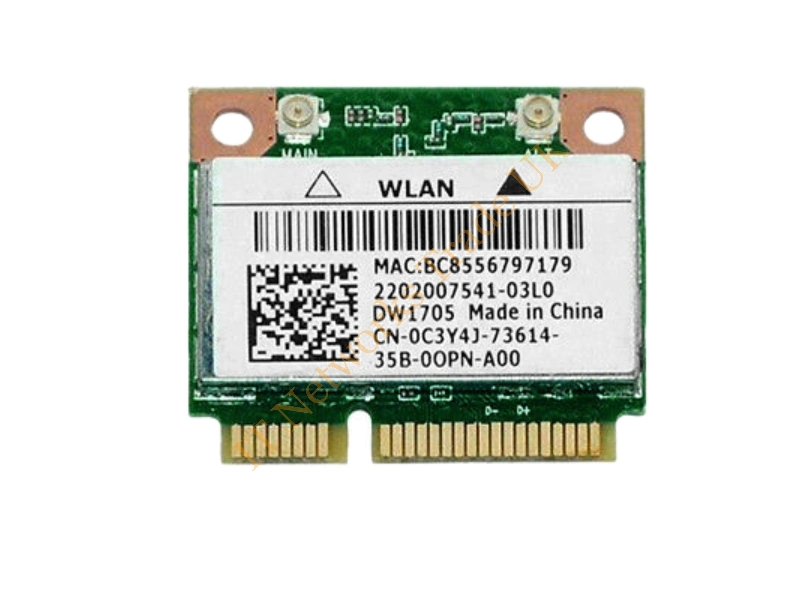 C3Y4J Dell DW1705 Mini PCI Express Wireless WiFi WLAN / Bluetooth Card for Inspiron 17r 5721 / 15R 5521 Wireless LAN Card