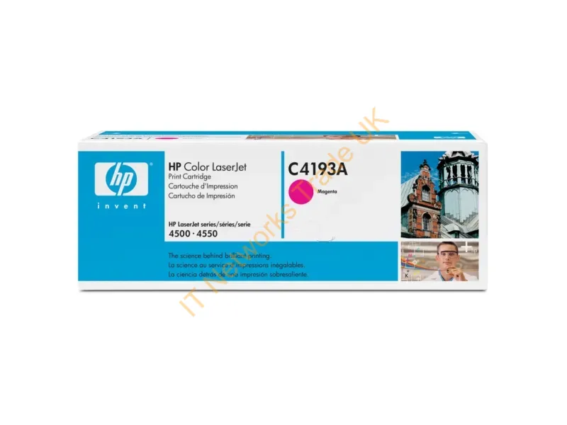 C4193A HP Magenta Toner Cartridge  Color LaserJet 4500 / 4550 Printer