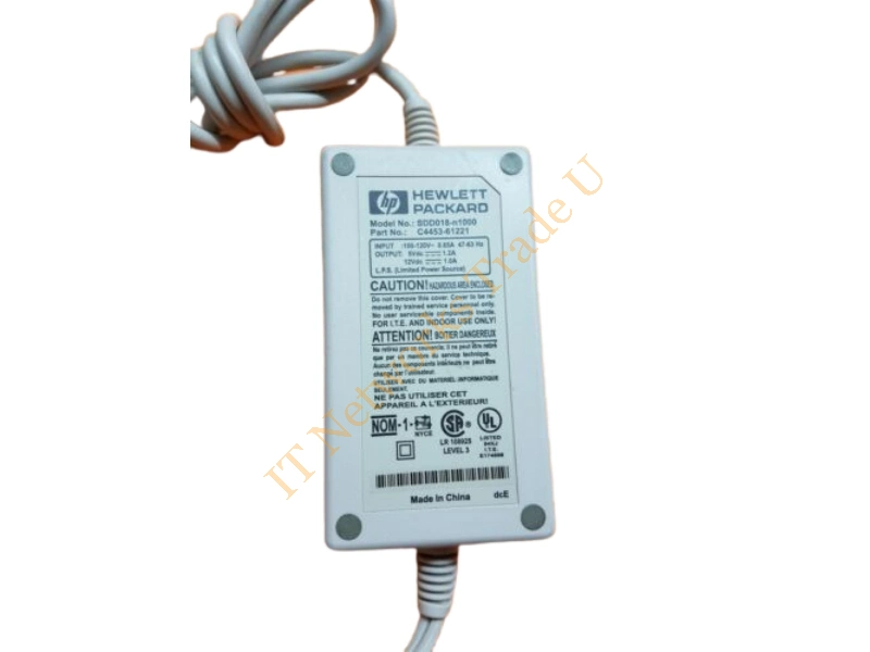 C4453-61221 HP 5V 1.2A DC 12V 1.0A AC Power Adapter