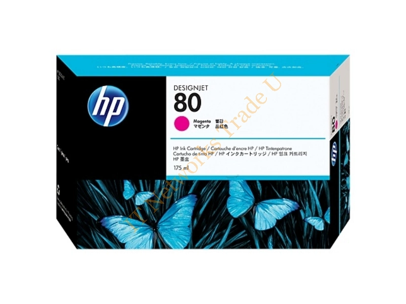 HP C4874A (80) Ink cartridge magenta, 175ml Printer