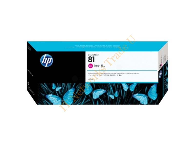 HP C4932A (81) Ink cartridge magenta, 1.4K pages, 680ml Printer
