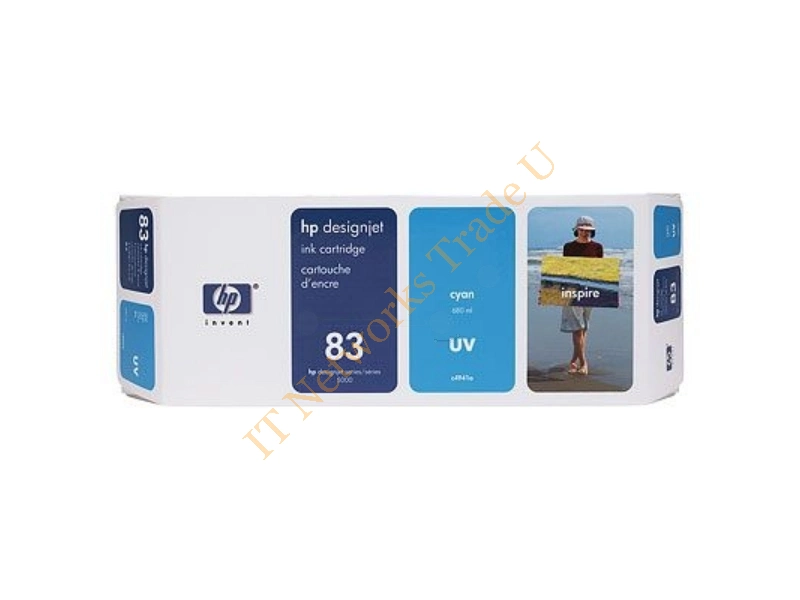 C4941A - HP C4941A (83) Ink cartridge cyan, 680ml Printer