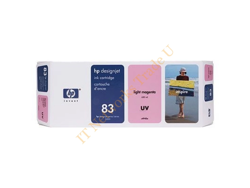 C4945A - HP C4945A (83) Ink cartridge bright magenta, 680ml Printer