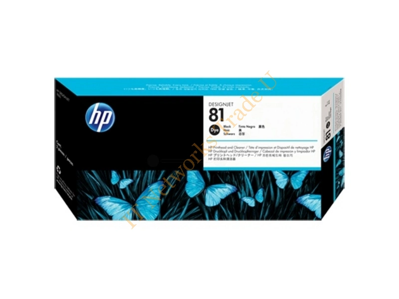 HP C4950A (81) Printhead black, 13ml Accessory