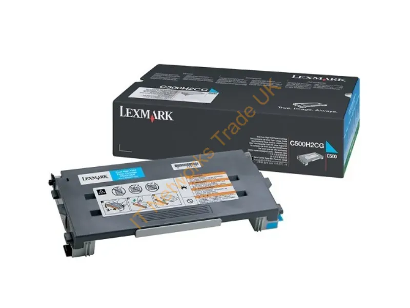Lexmark C500H2CG Toner cyan, 3K pages @ 5% coverage Accessory