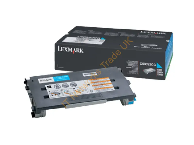 C500S2CG - Lexmark C500S2CG Toner cyan, 1.5K pages/5% for Lexmark C 500